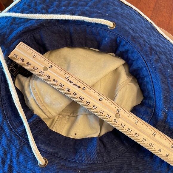 Dorfman Pacific Co. Unisex Cotton Hat with Chin Strap - L - Picture 5 of 5